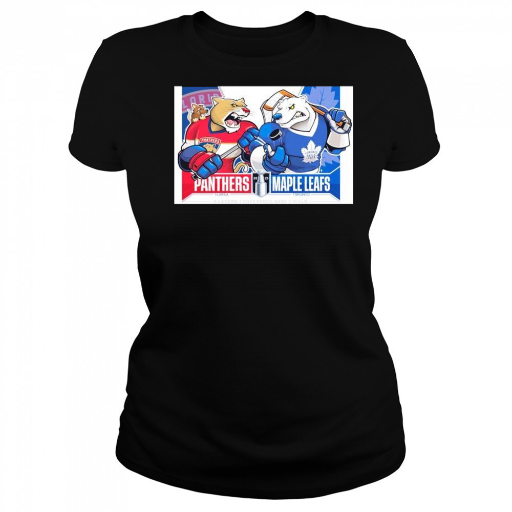 Florida Panthers vs Toronto Maple Leafs 2025 Stanley cup mascot shirt Women's T-shirt