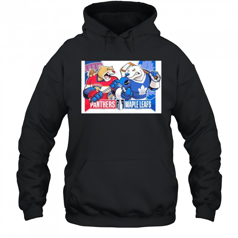 Florida Panthers vs Toronto Maple Leafs 2025 Stanley cup mascot shirt Hoodie