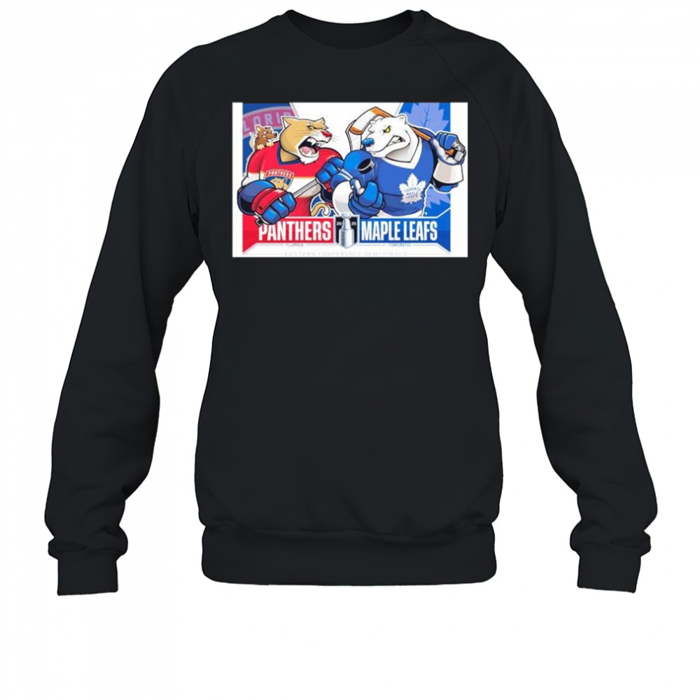 Florida Panthers vs Toronto Maple Leafs 2025 Stanley cup mascot shirt Sweatshirt
