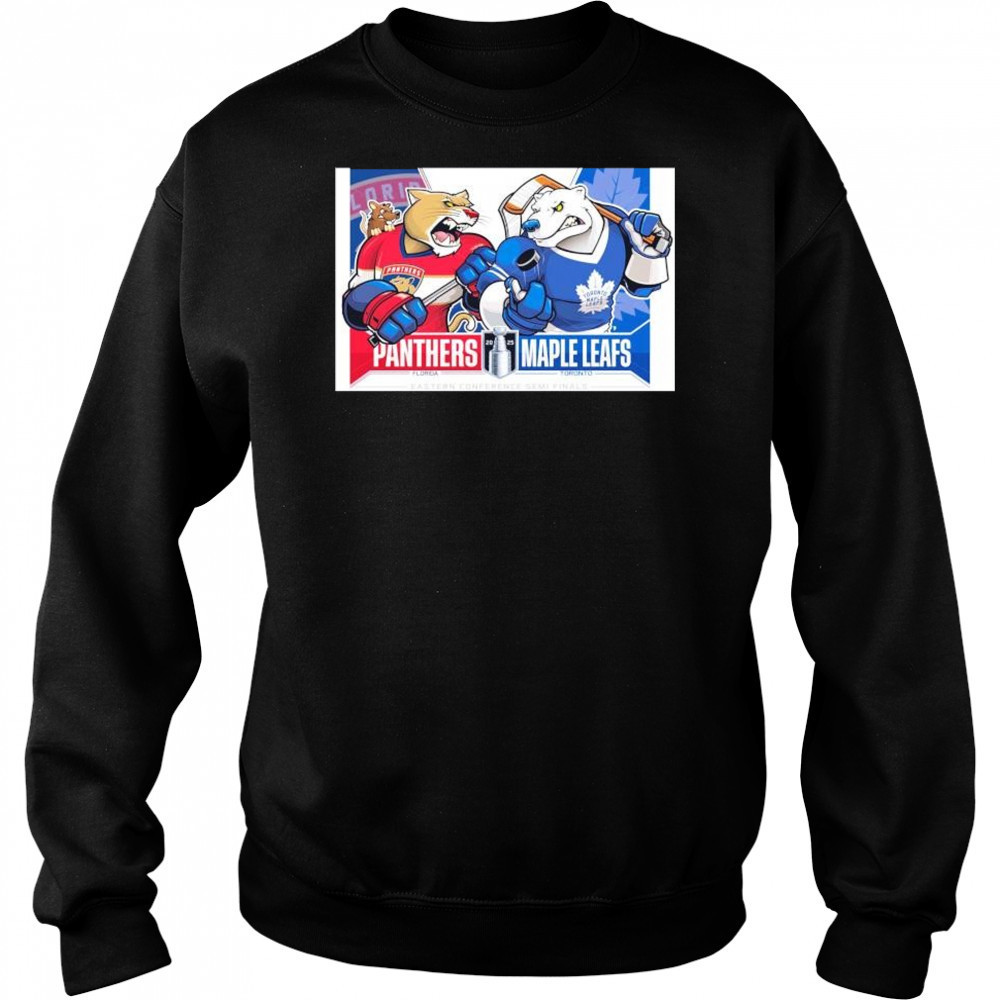 Florida Panthers vs Toronto Maple Leafs 2025 Stanley cup mascot shirt Hoodie