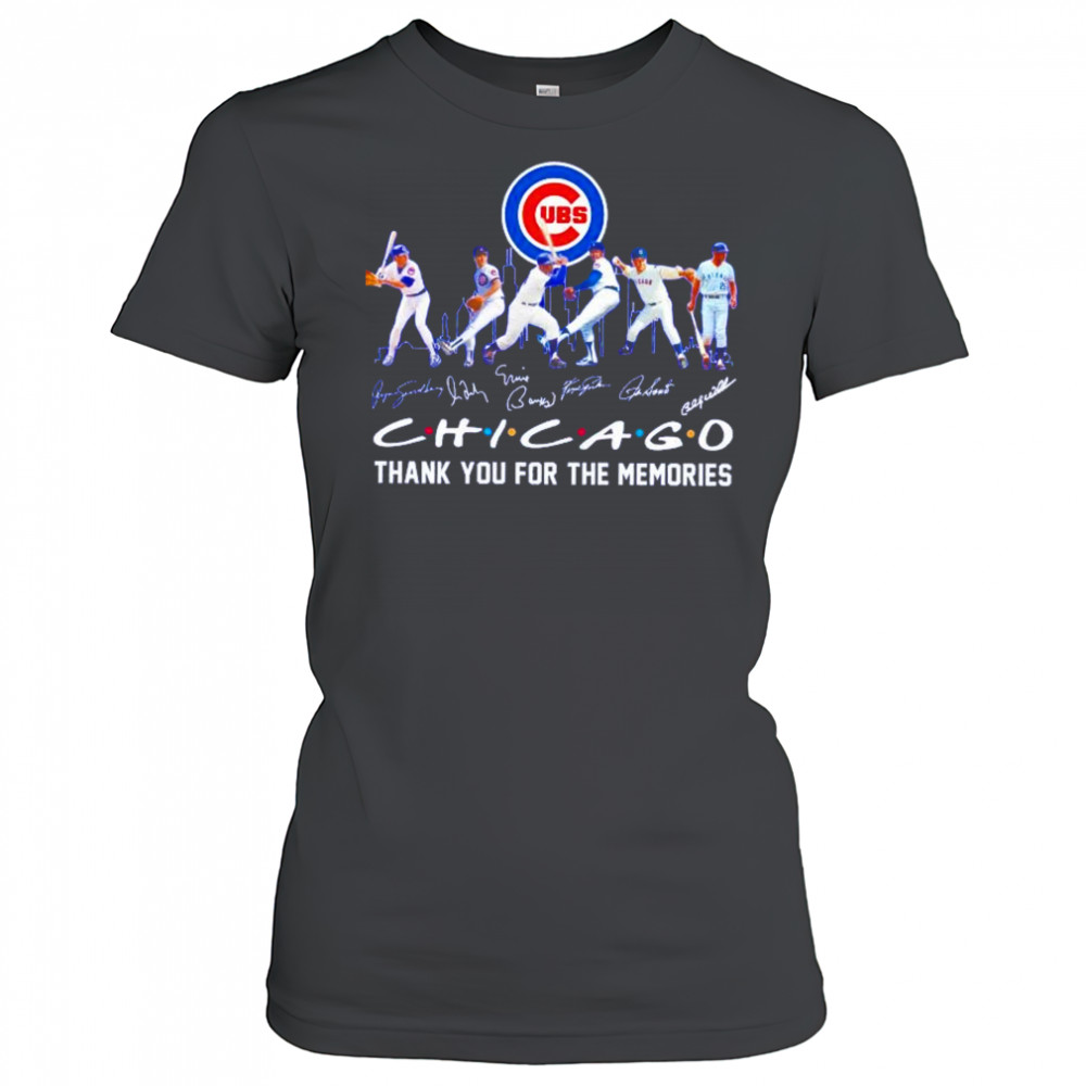 Friends Chicago Cubs legends thank you for the memories shirt Women's T-shirt
