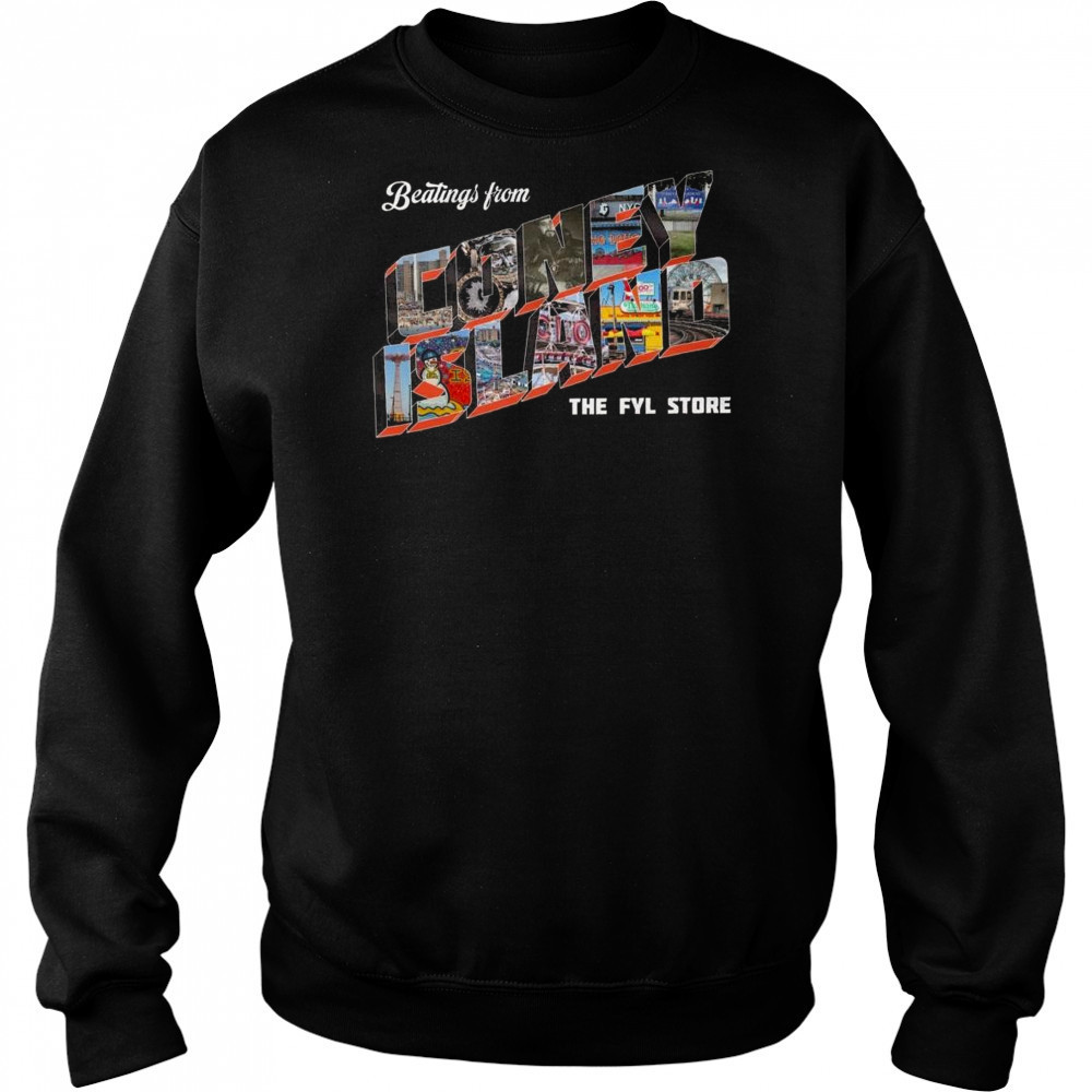 Fylbrand Greetings From Coney Island Shirt Hoodie