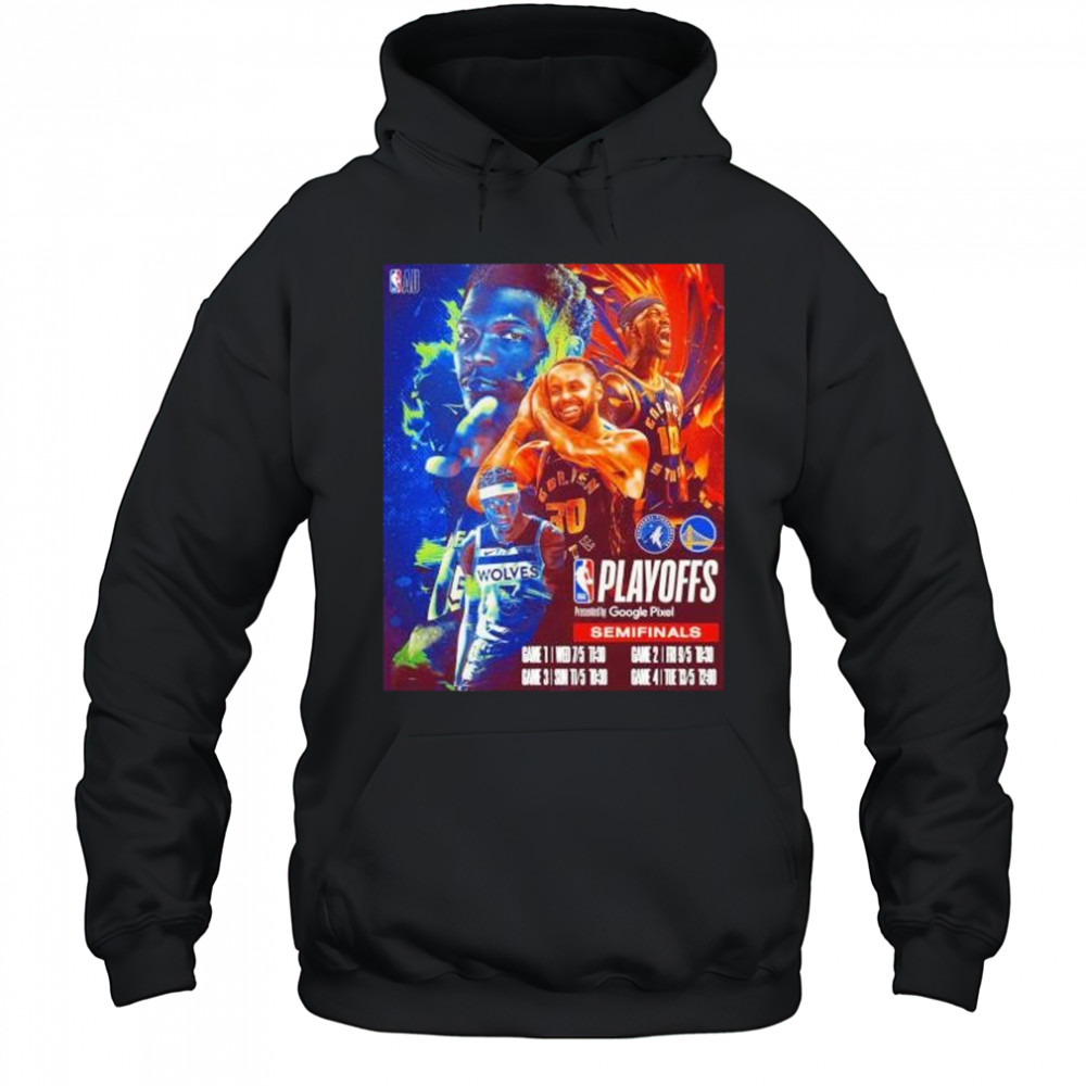 Game 1 of the Western Conference Semi-Final Minnesota and Golden State shirt Hoodie
