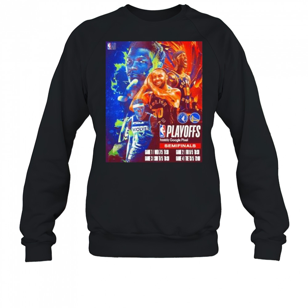 Game 1 of the Western Conference Semi-Final Minnesota and Golden State shirt Sweatshirt