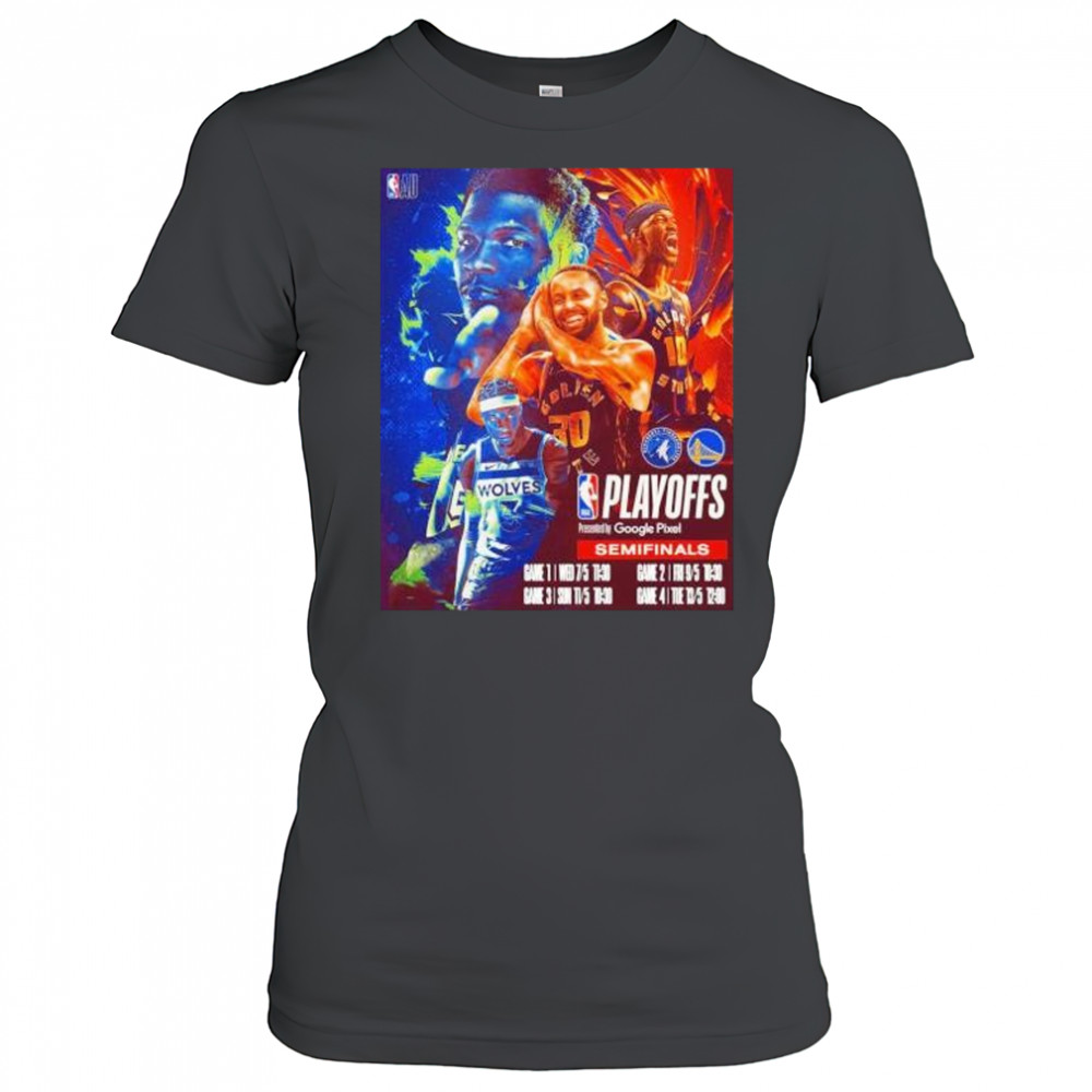Game 1 of the Western Conference Semi-Final Minnesota and Golden State shirt Women's T-shirt