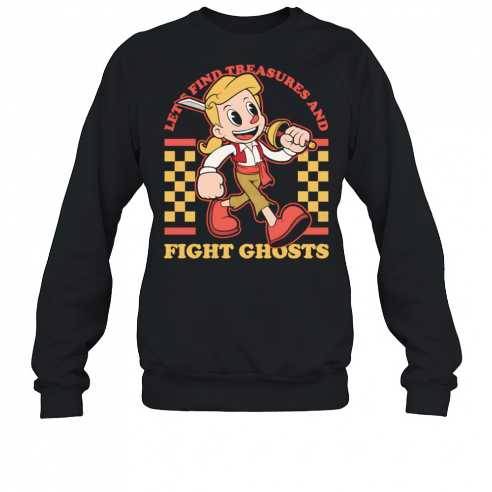 Game Mascot Monkey fight ghosts shirt Sweatshirt