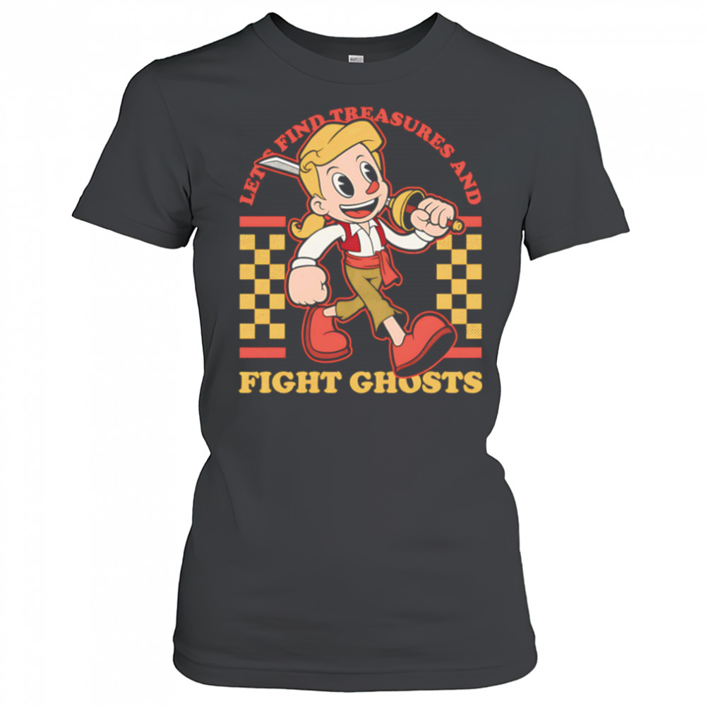 Game Mascot Monkey fight ghosts shirt Women's T-shirt