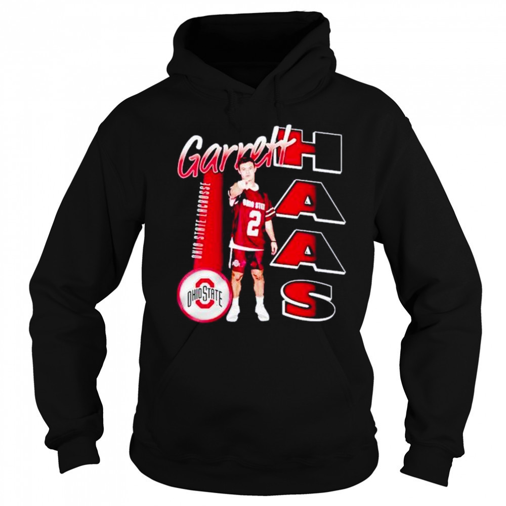 Garrett Haas Ohio State Buckeyes lacrosse illustrated shirt Sweatshirt