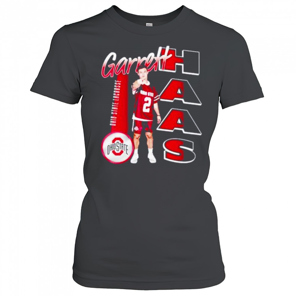 Garrett Haas Ohio State Buckeyes lacrosse illustrated shirt Women's T-shirt