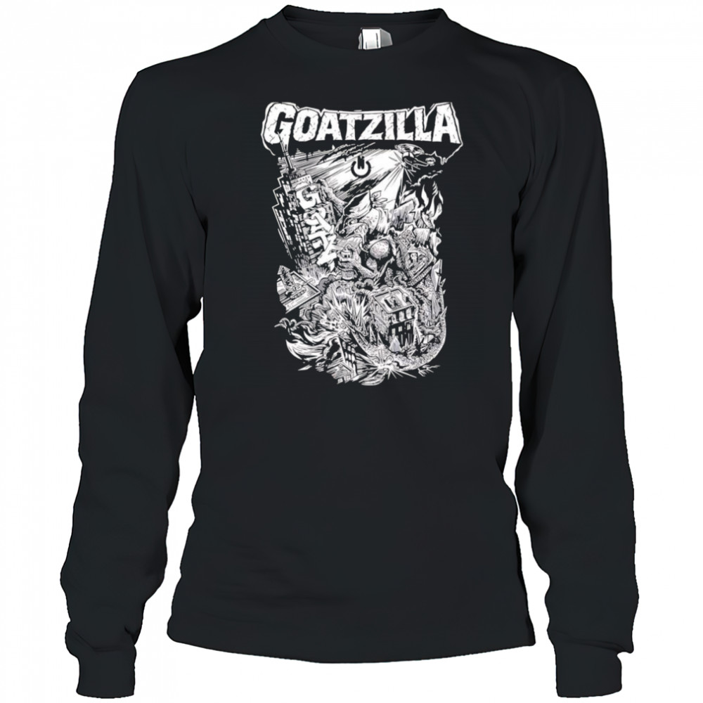 Goatzilla Punk Kaiju shirt Long Sleeved