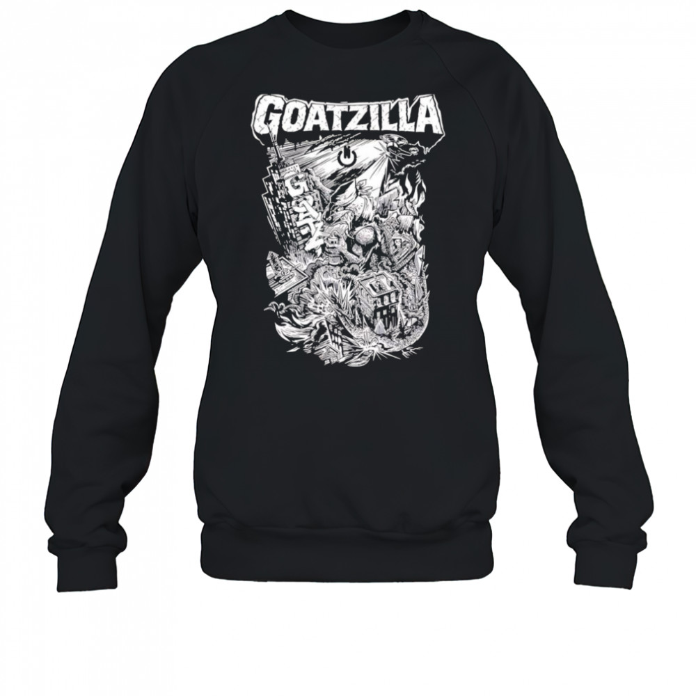 Goatzilla Punk Kaiju shirt Sweatshirt