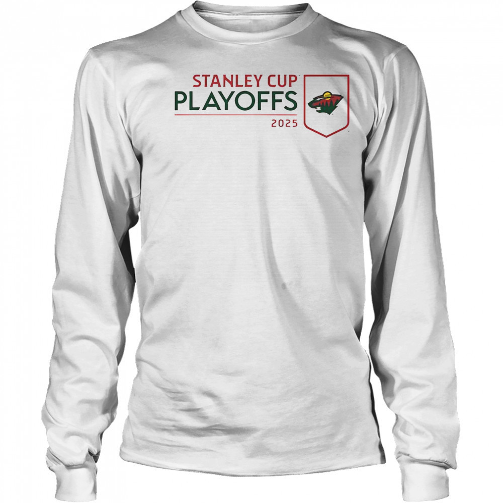 Good Minnesota Wild 2025 NHL Stanley Cup Playoffs Champions T-Shirt Long Sleeved