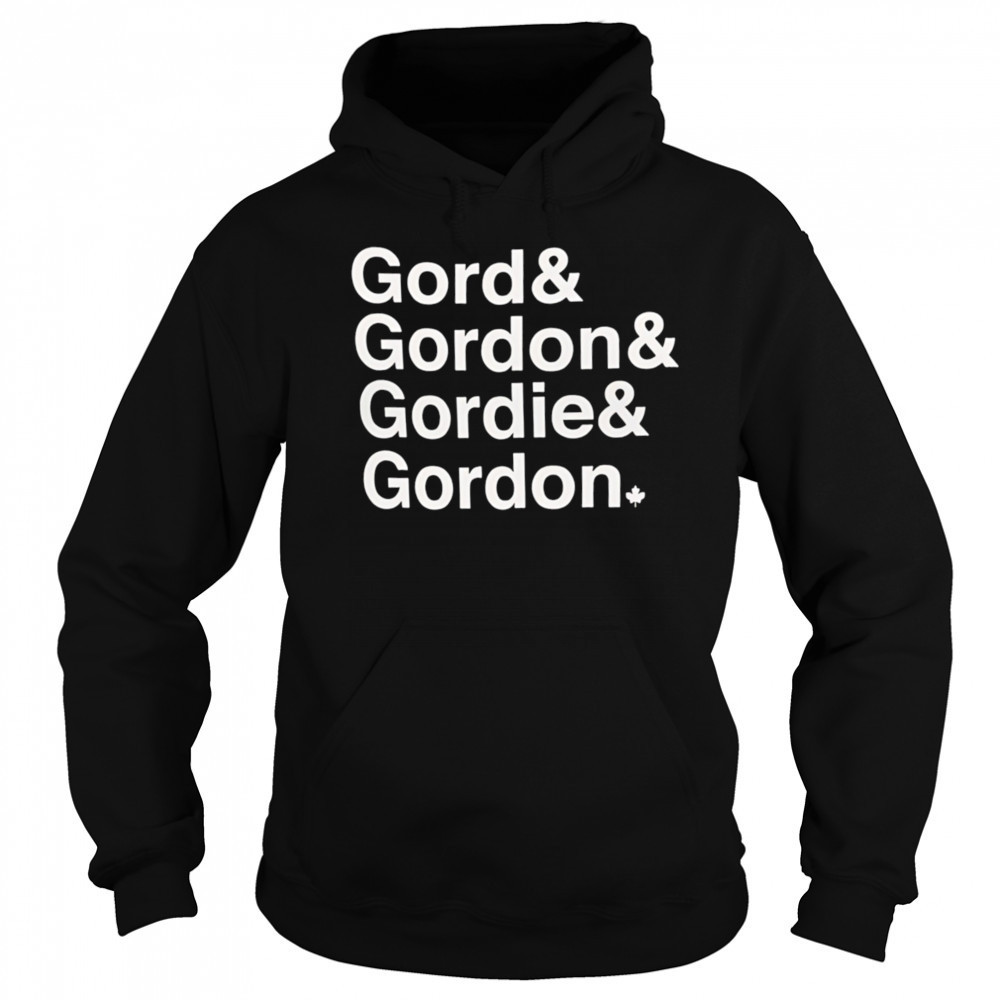 Gord Gordon Gordie Gordon shirt Sweatshirt