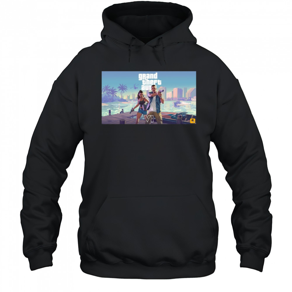 Grand Theft Auto GTA 6 Releasing on May 26, 2026 Poster t-shirt Hoodie