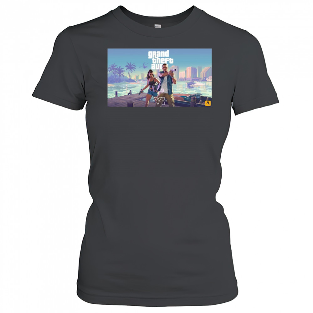 Grand Theft Auto GTA 6 Releasing on May 26, 2026 Poster t-shirt Women's T-shirt