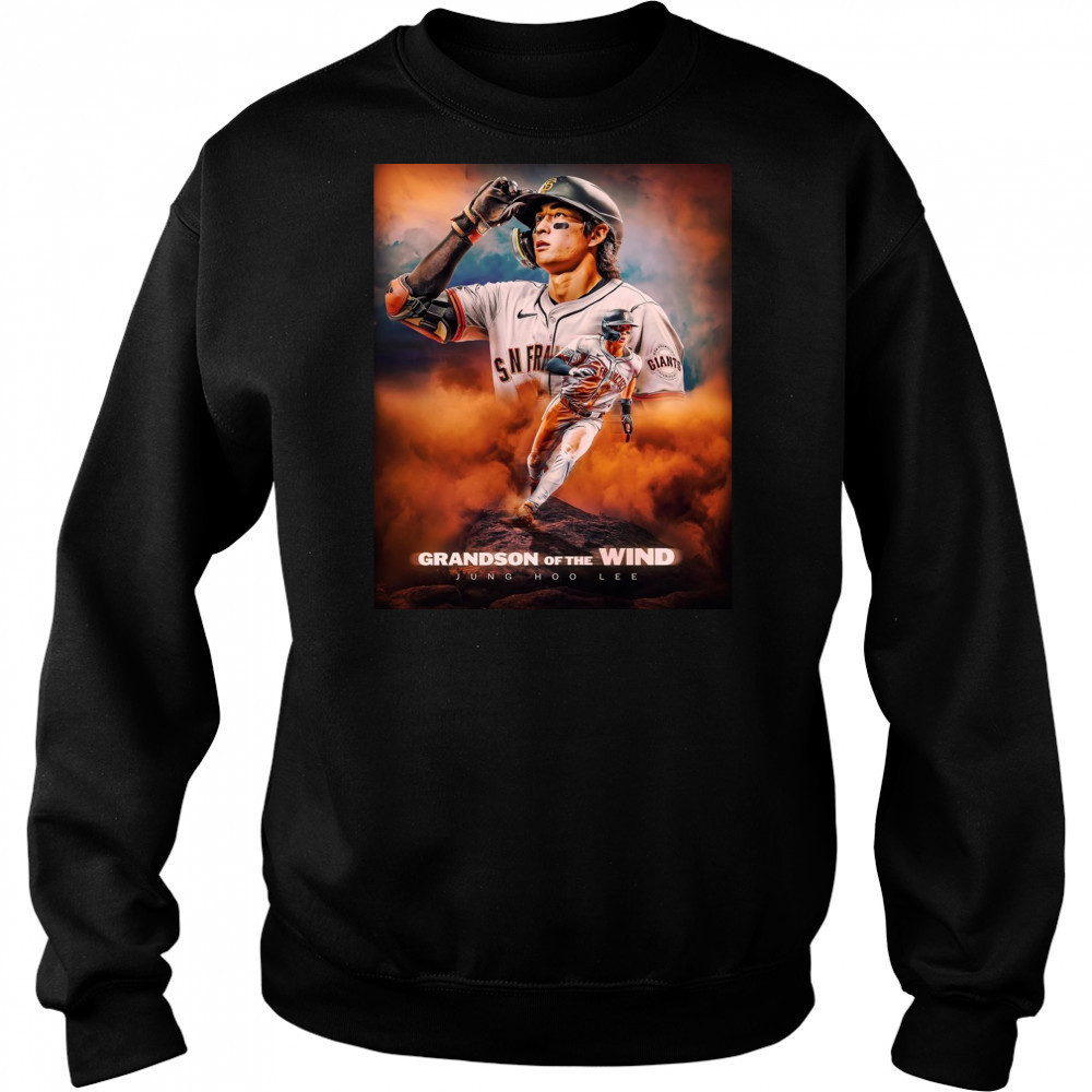 Grandson Of The Wind Jung Hoo Lee San Francisco Giants Baseball Poster t-shirt Hoodie