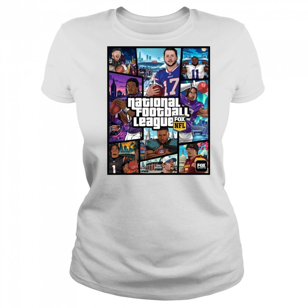 GTA VI NFL Edition National Football League 2026 t-shirt Women's T-shirt