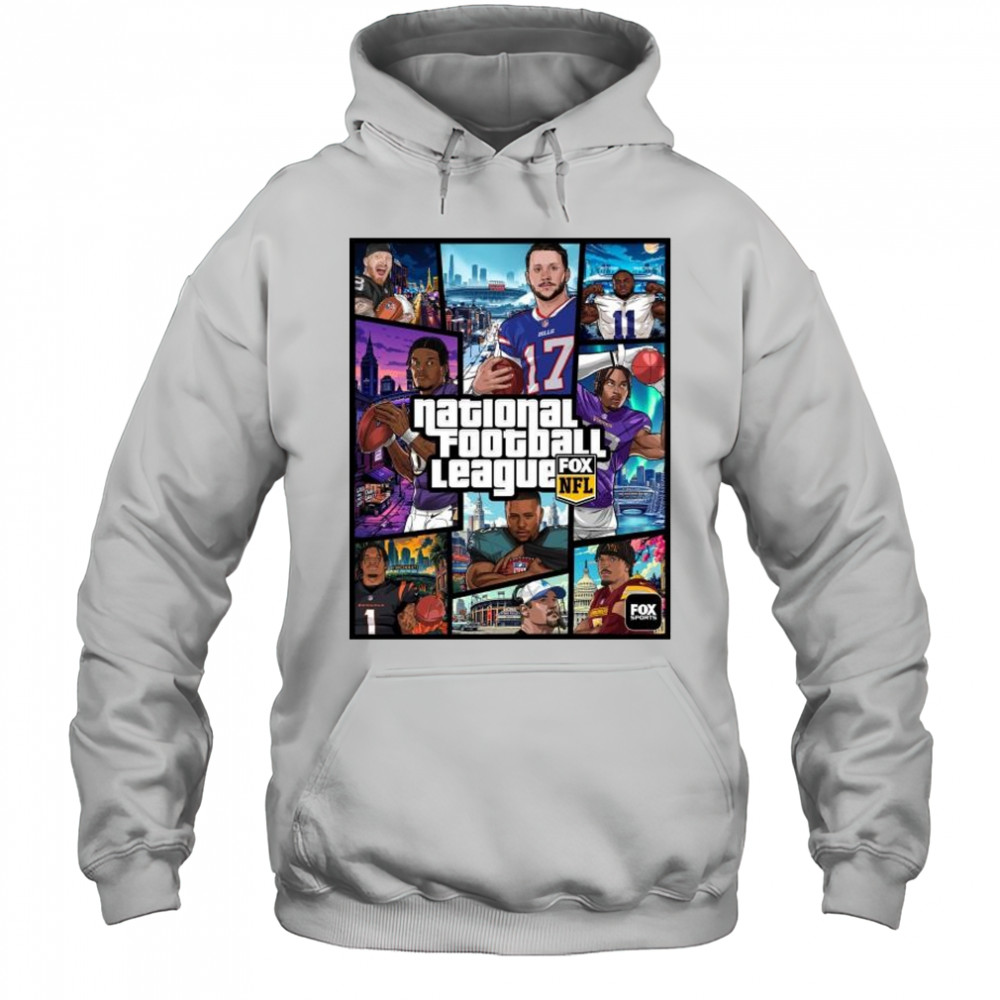 GTA VI NFL Edition National Football League 2026 t-shirt Hoodie
