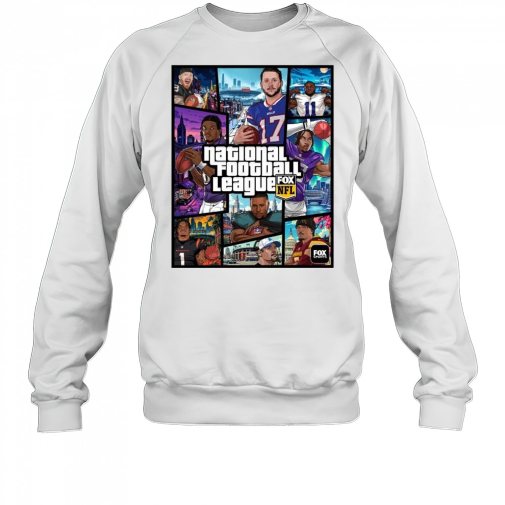 GTA VI NFL Edition National Football League 2026 t-shirt Sweatshirt