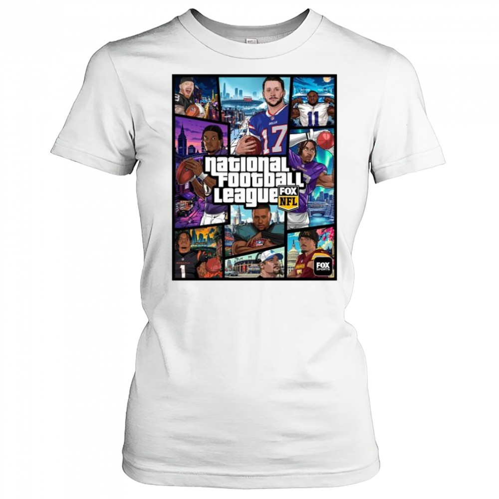 GTA VI NFL Edition National Football League 2026 t-shirt Women's T-shirt
