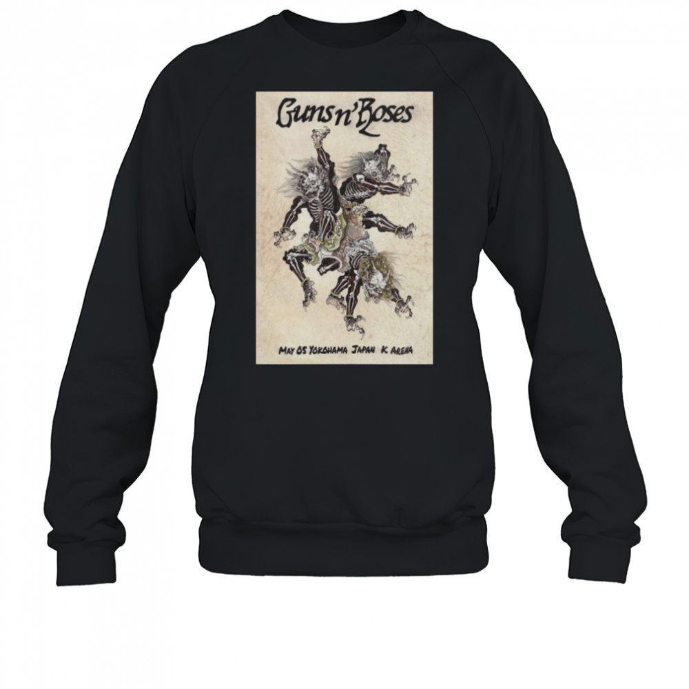 Guns N’ Roses At K Arena On May 5 2025 Show Poster Shirt Sweatshirt