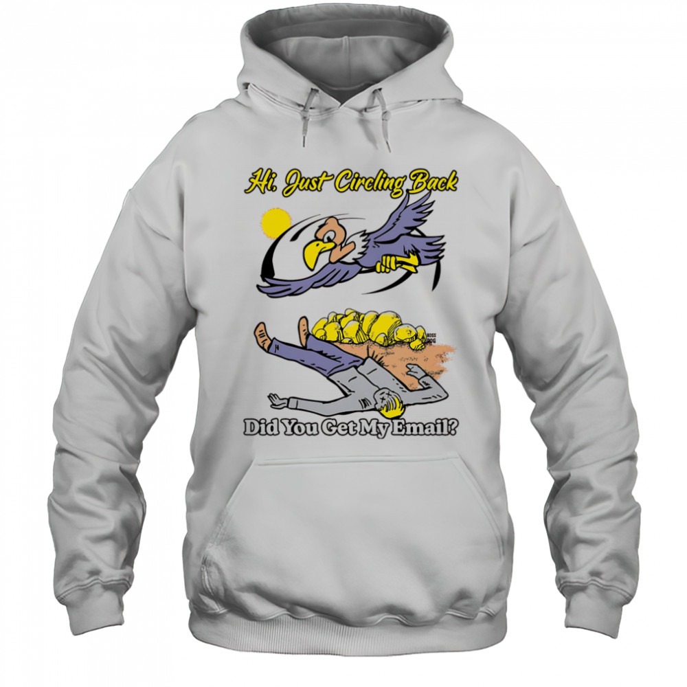 Hi just circling back did you get my email shirt Hoodie