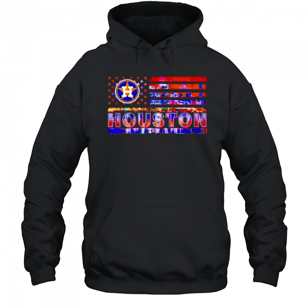 Houston Astros US flag city shirt Hoodie