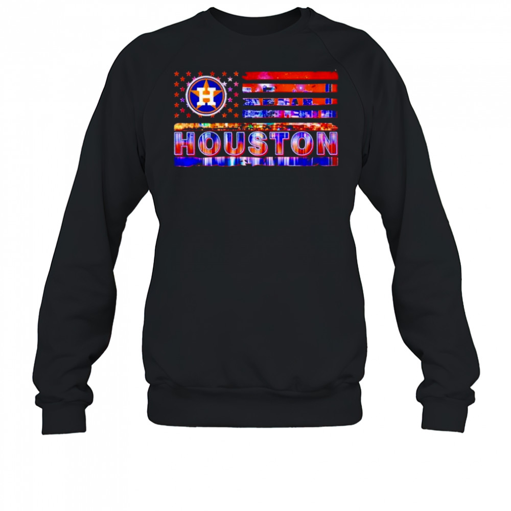 Houston Astros US flag city shirt Sweatshirt