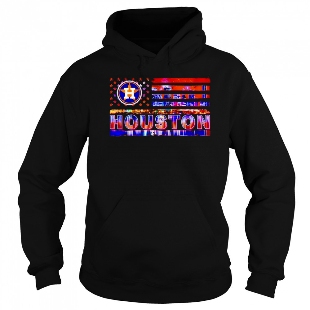 Houston Astros US flag city shirt Sweatshirt
