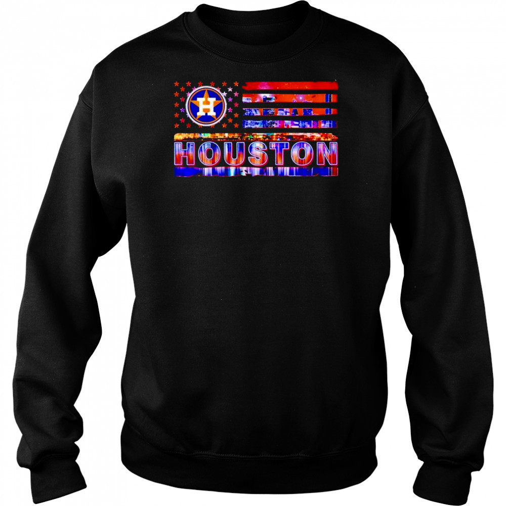 Houston Astros US flag city shirt Hoodie