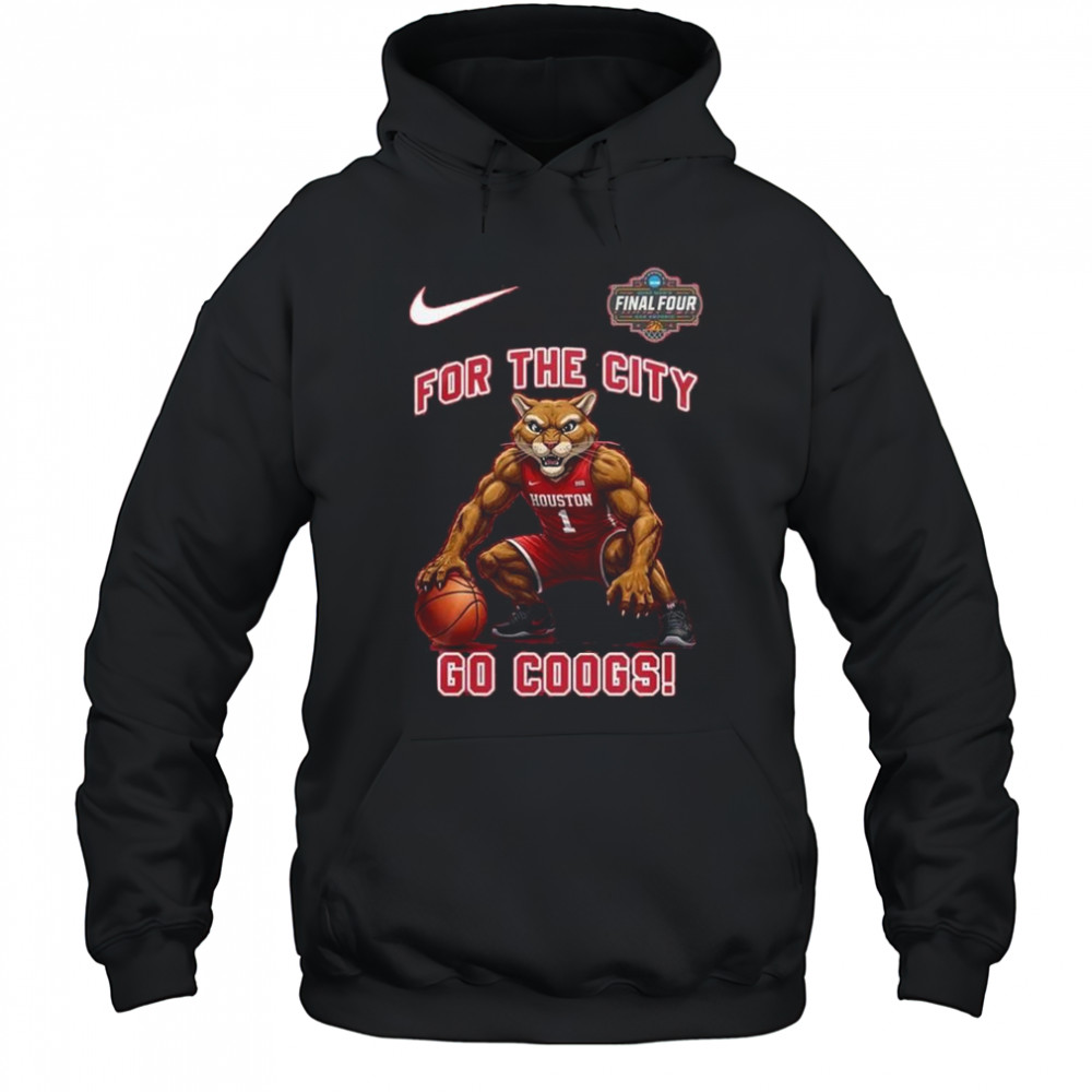 Houston Cougars For The City Go Coogs Men’s College Basketball Champions 2025 Shirt Hoodie