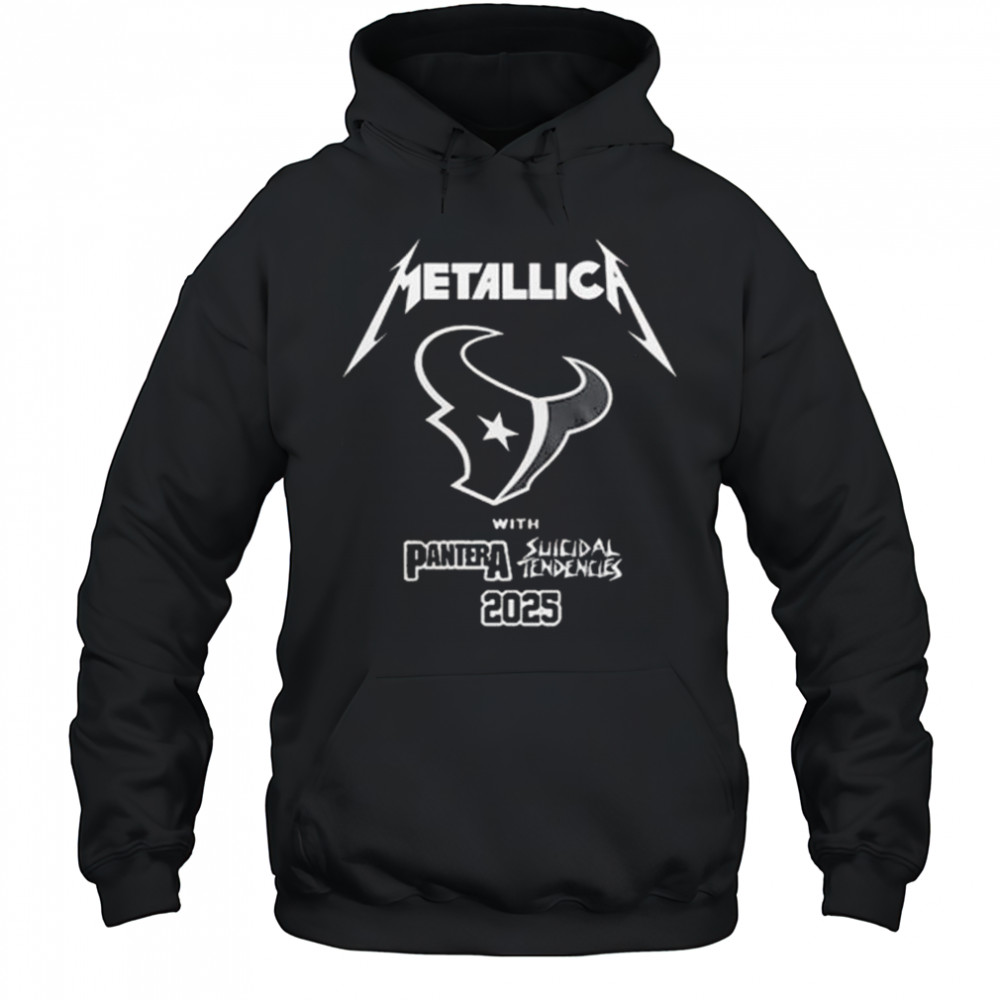 Houston Texans x Metallica M-72 World Tour Shirt Hoodie