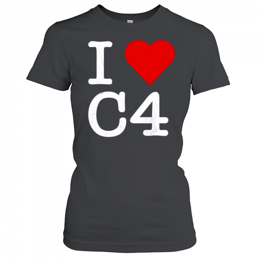 I Love C4 shirt Women's T-shirt