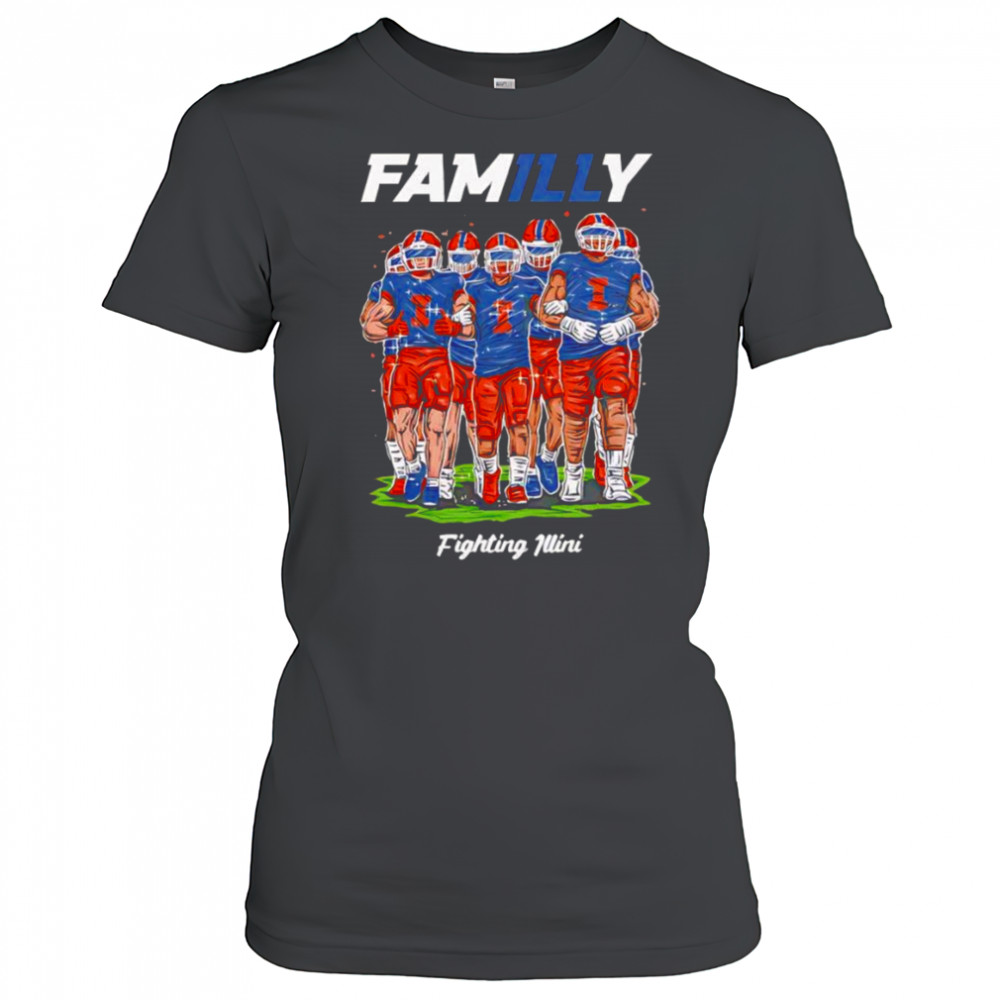 Illini FamILLy Hand Sketched shirt Women's T-shirt