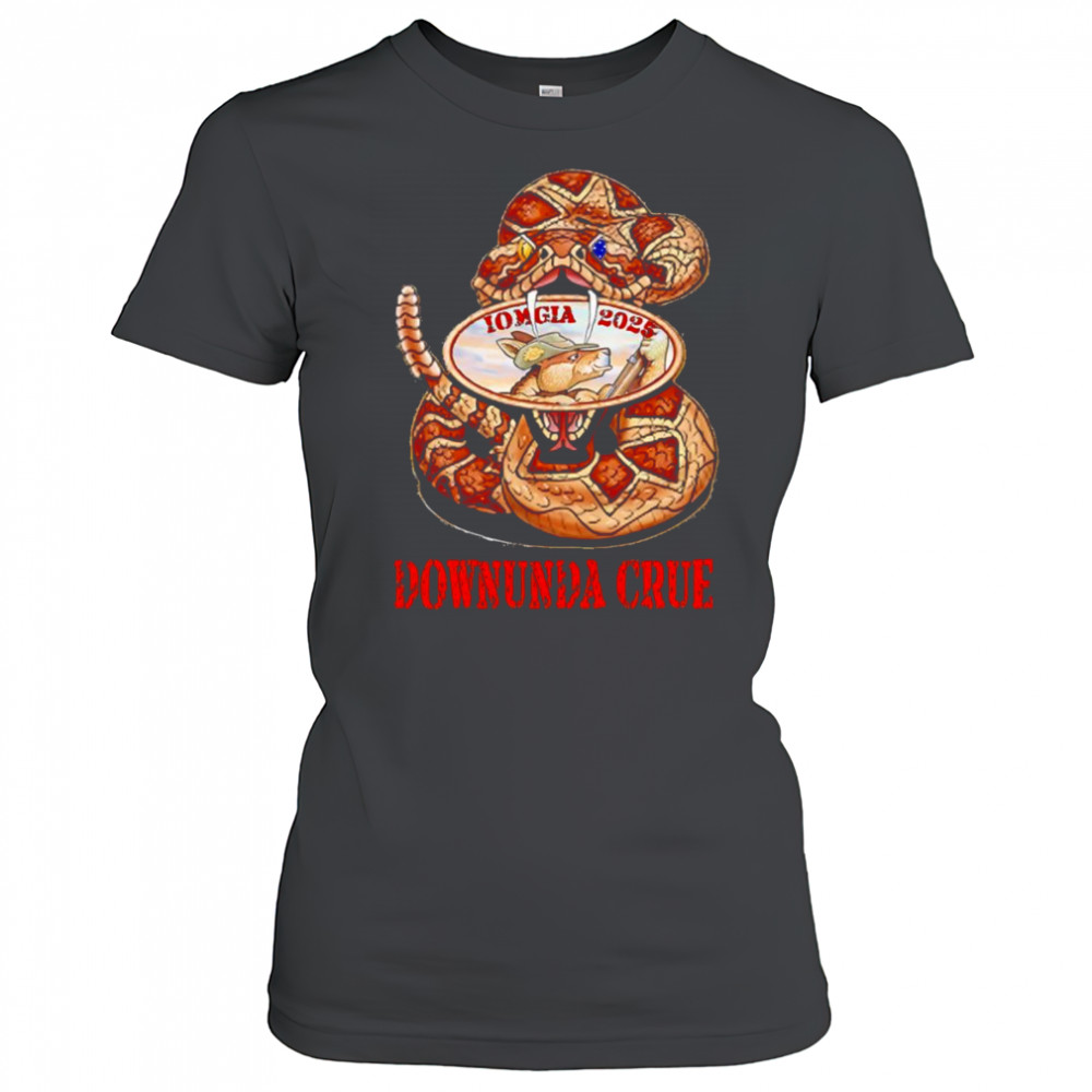 Iomgia 2025 Downunda Crue shirt Women's T-shirt
