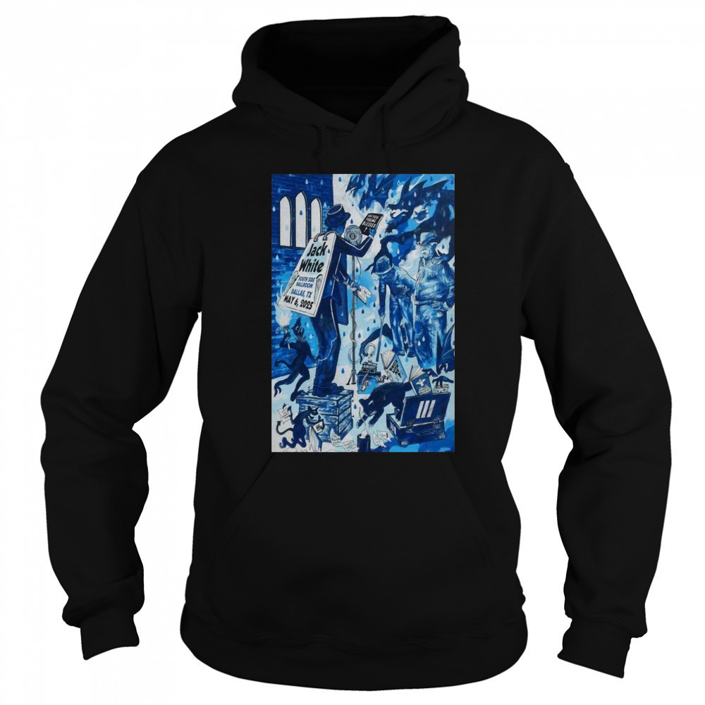 Jack White At South Side Ballroom In Dallas, TX On May 6 2025 Tour t-shirt Sweatshirt