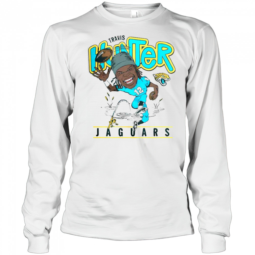 Jacksonville Jaguars Travis Hunter T-Shirt Long Sleeved
