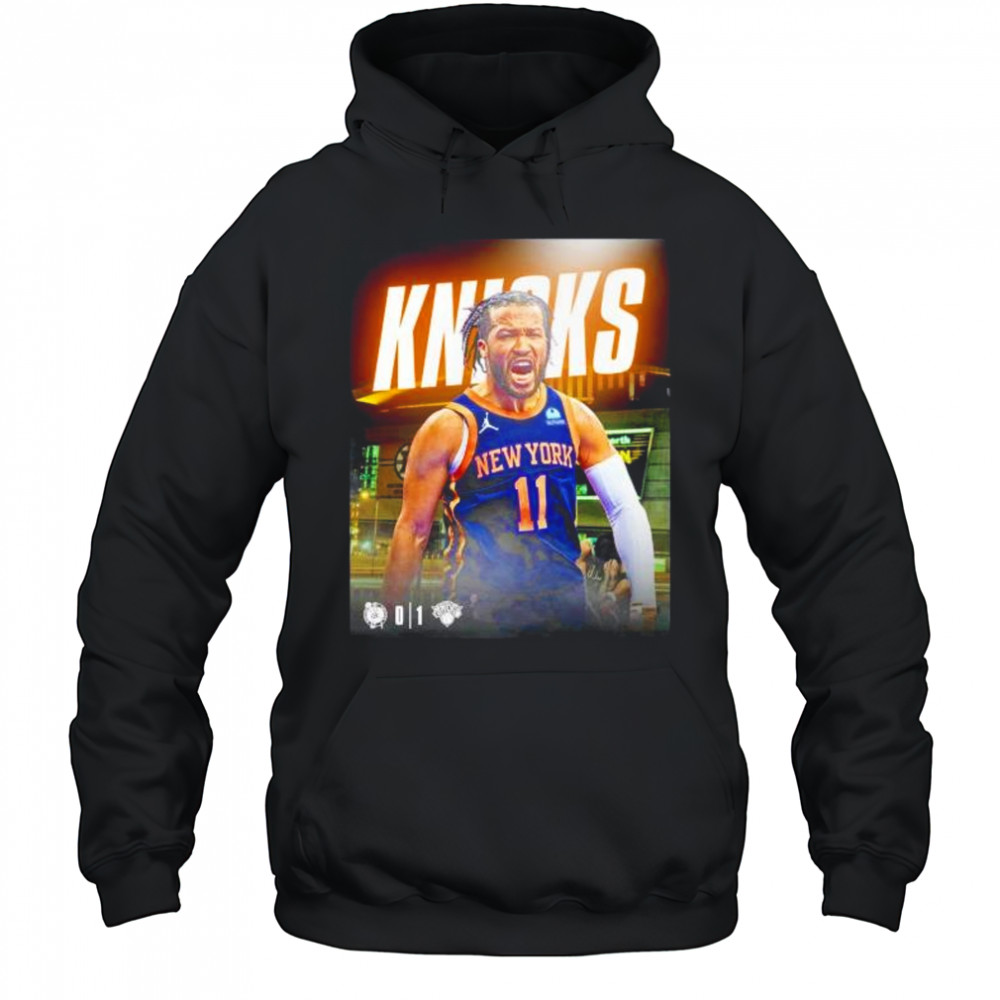 Jalen Brunson New York Knicks steal game 1 in Boston Celtics shirt Hoodie