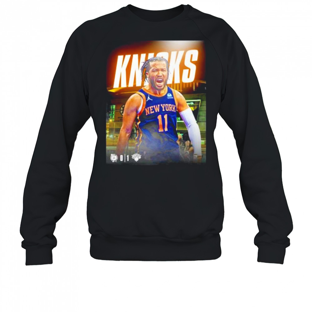 Jalen Brunson New York Knicks steal game 1 in Boston Celtics shirt Sweatshirt
