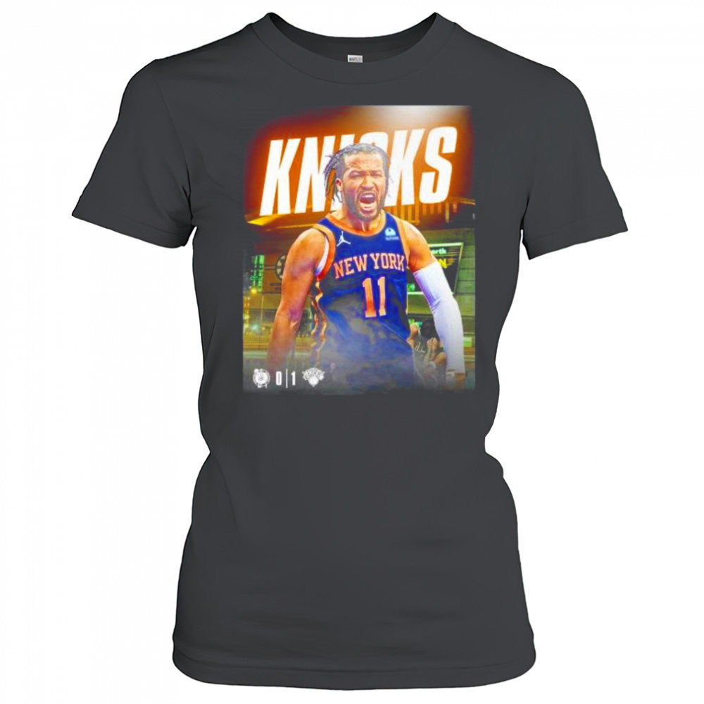 Jalen Brunson New York Knicks steal game 1 in Boston Celtics shirt Women's T-shirt