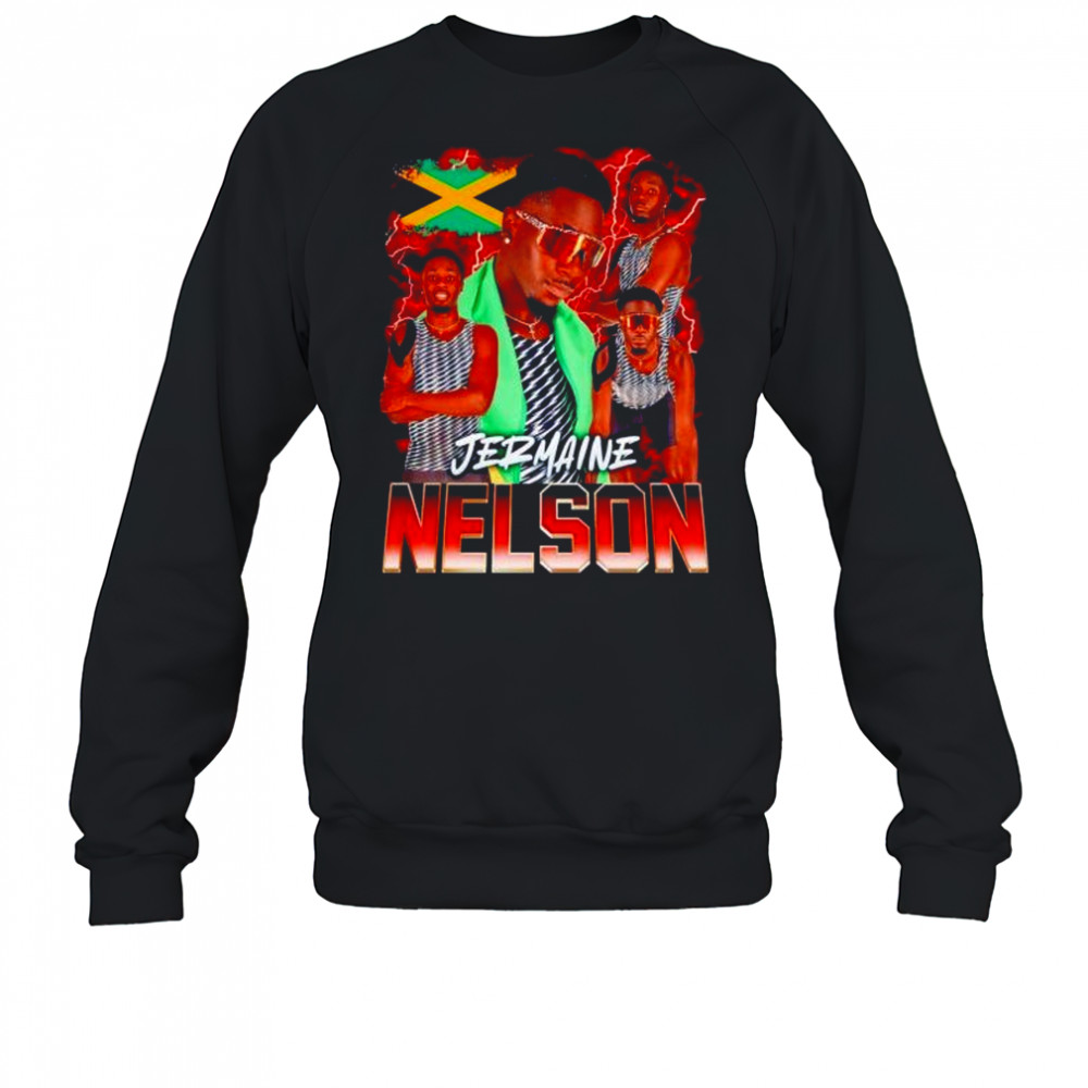 Jermaine Nelson player collage graphic shirt Sweatshirt