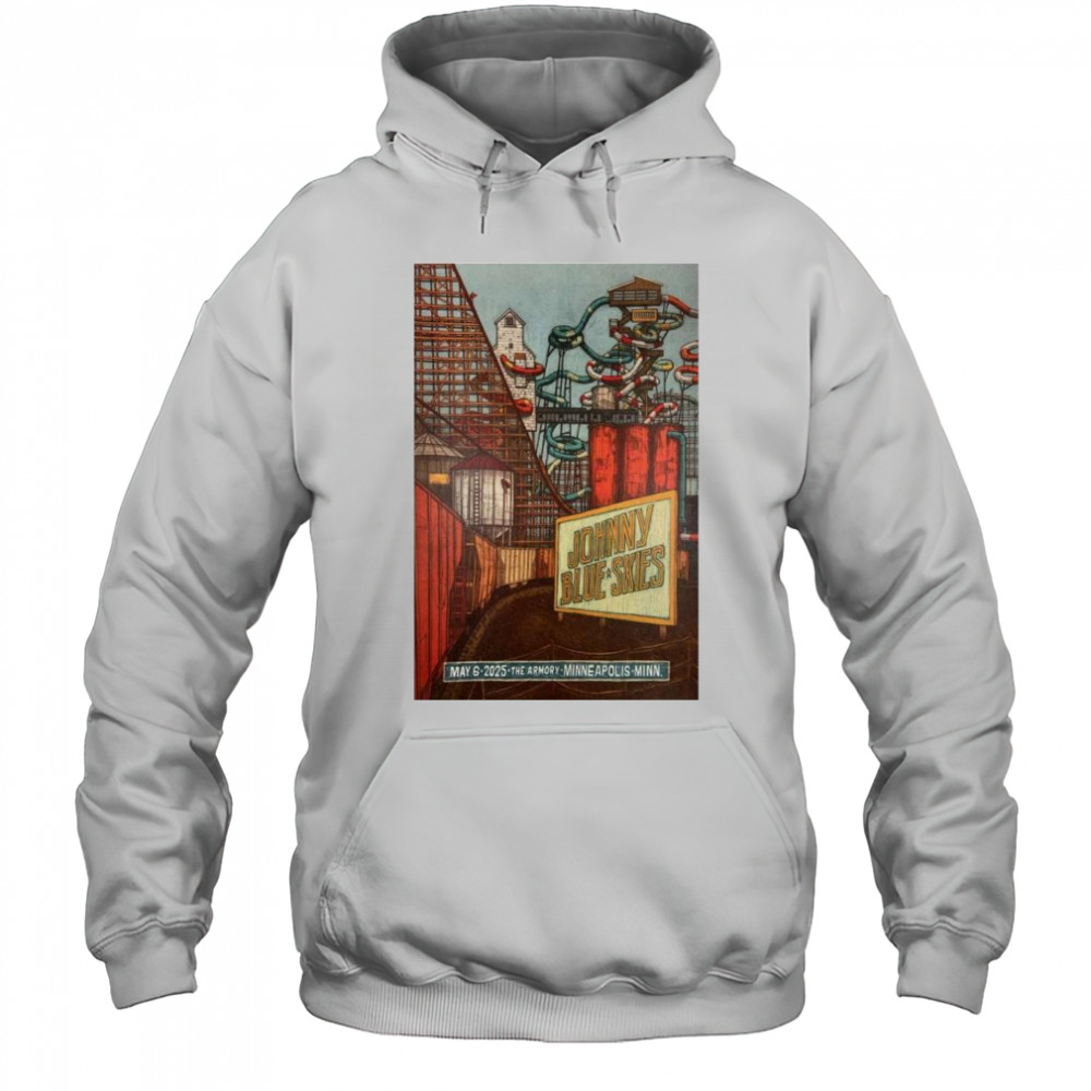 Johnny Blue Skies Tour May 6 2025 The Armory Minneapolis MN t-shirt Hoodie