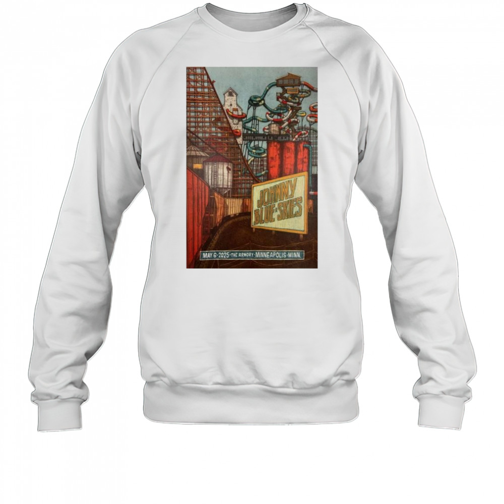 Johnny Blue Skies Tour May 6 2025 The Armory Minneapolis MN t-shirt Sweatshirt