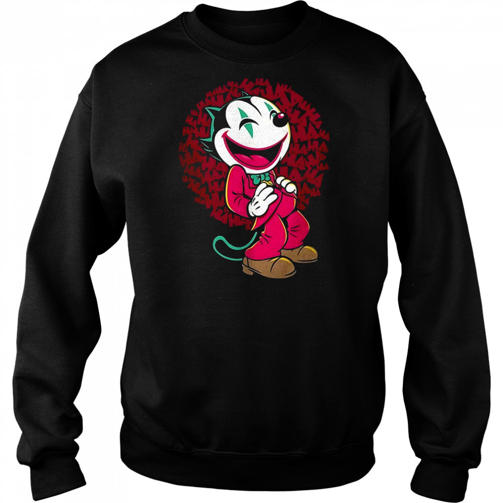 Joker X Felix the Cat The Kitty Joke shirt Hoodie