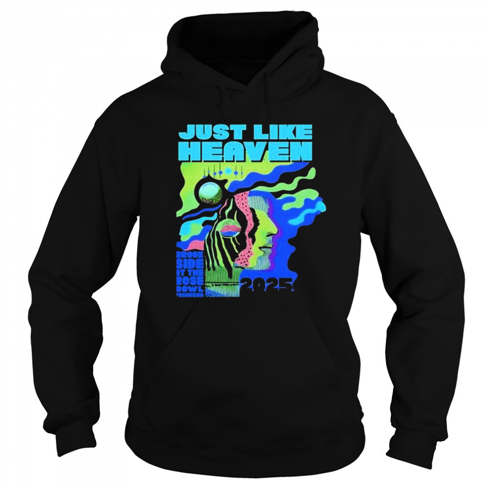 Just Like Heaven Time & Space Lineup Brookside At The Rose Bowl Pasadena 2025 t-shirt Sweatshirt