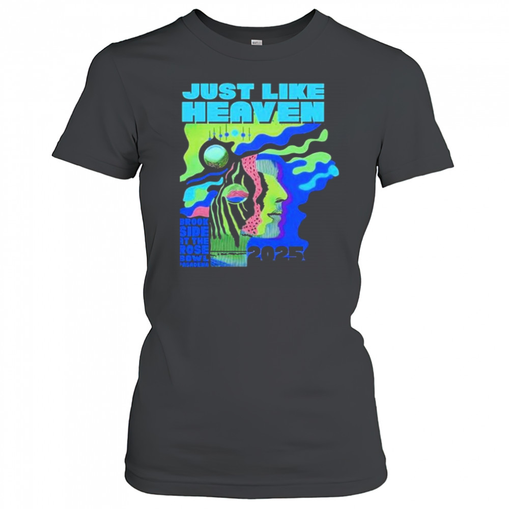 Just Like Heaven Time & Space Lineup Brookside At The Rose Bowl Pasadena 2025 t-shirt Women's T-shirt