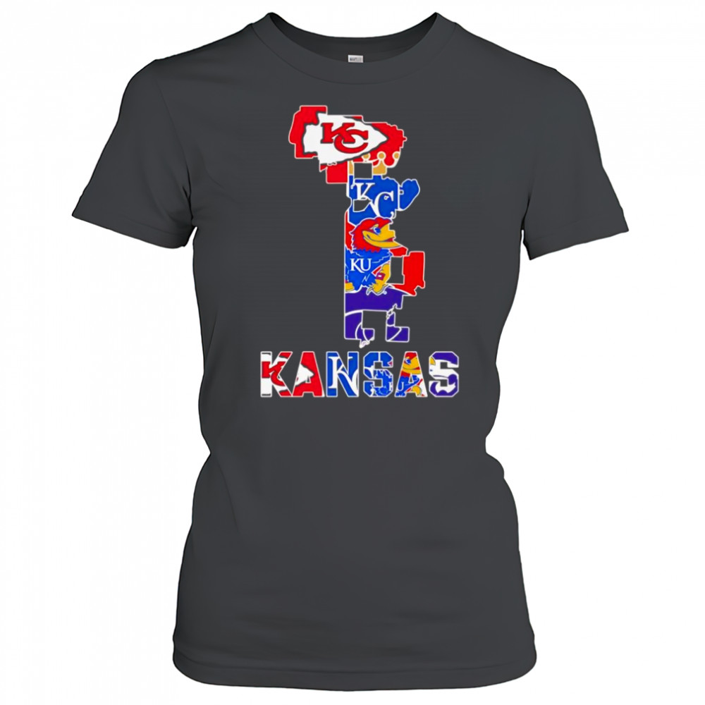 Kansas State sports map shirt Women's T-shirt