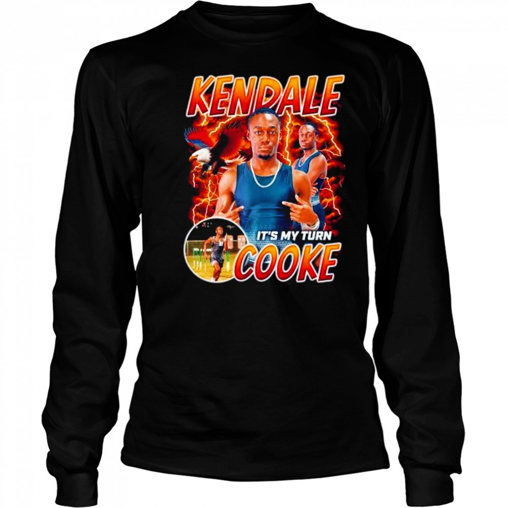 Kendale Cooke it’s my turn player collage graphic shirt Long Sleeved