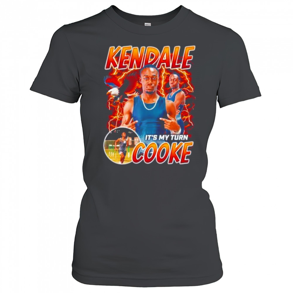 Kendale Cooke it’s my turn player collage graphic shirt Women's T-shirt