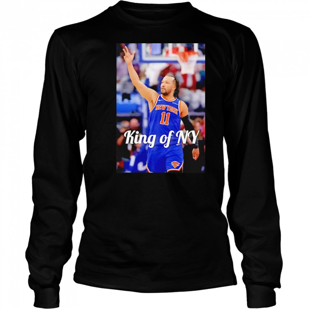 King of NY Jalen Brunson shirt Long Sleeved